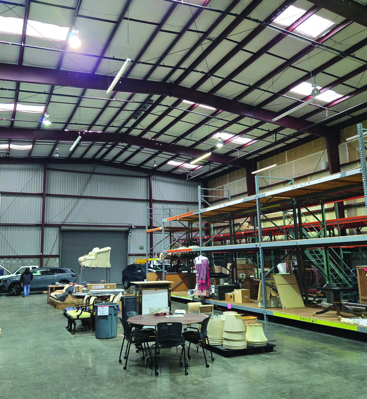 Warehouse main floor — high cube open space