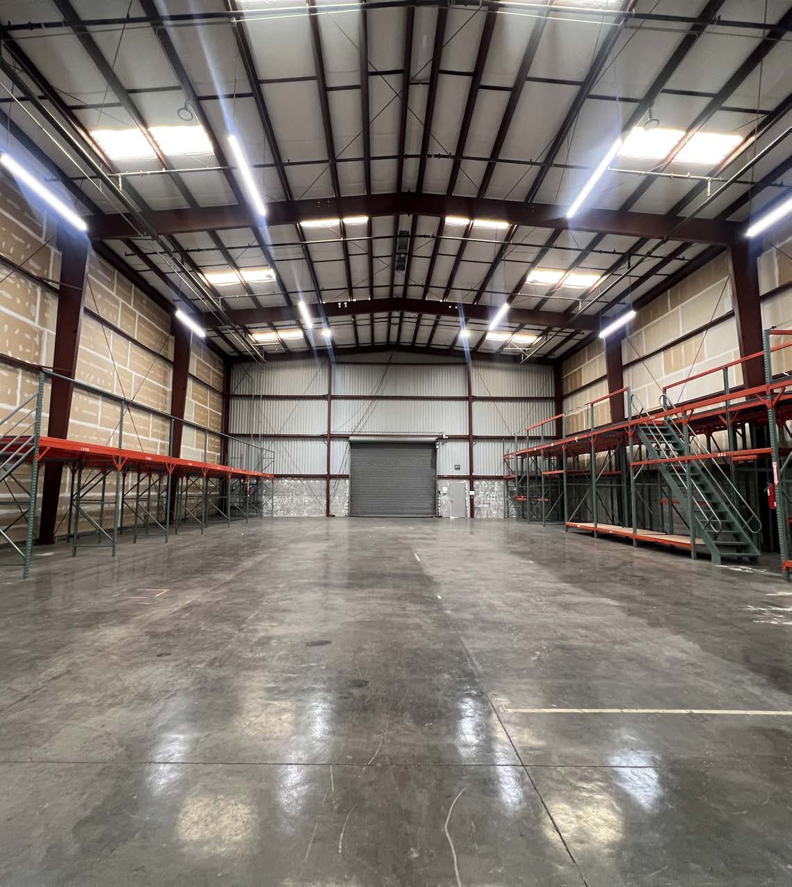 Warehouse interior — loading area